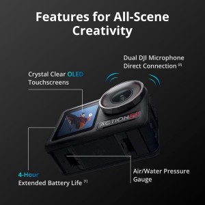 دوربین اکشن دی جی آی DJI Osmo Action 5 Pro Adventure Combo