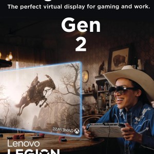عینک هوشمند لنوو لژیون نسل دوم Lenovo Legion Glasses Gen 2