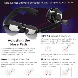 عینک هوشمند لنوو لژیون نسل دوم Lenovo Legion Glasses Gen 2
