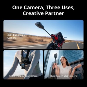 دوربین اکشن اسمو  360 پک ادونچر کمبو DJI Osmo 360 Action Camera Adventure Combo