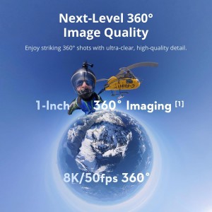 دوربین اکشن اسمو  360 پک ادونچر کمبو DJI Osmo 360 Action Camera Adventure Combo