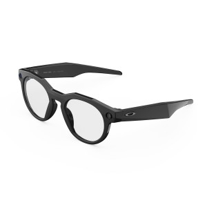 عینک هوشمند اوکلی متا رنگ مشکی با عدسی شفاف OAKLEY META HSTN 00W8002