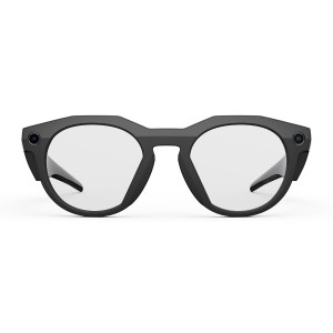 عینک هوشمند اوکلی متا رنگ مشکی با عدسی شفاف OAKLEY META HSTN 00W8002