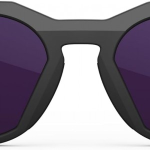 عینک هوشمند اوکلی متا رنگ مشکی با عدسی ترنزیشن انتقالی از شفاف به بنفش ارغوانی OAKLEY META HSTN 00W8002