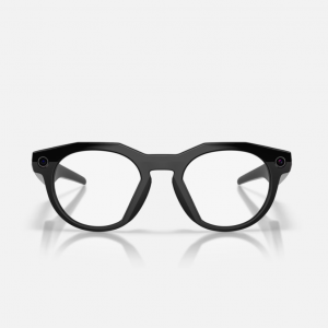 عینک هوشمند اوکلی متا رنگ مشکی با عدسی شفاف OAKLEY META HSTN 00W8002