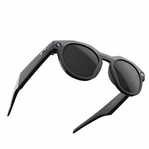 عینک هوشمند اوکلی متا رنگ مشکی با عدسی پریزم مشکی پلاریزه OAKLEY META HSTN 00W8002