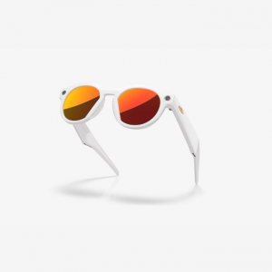 عینک هوشمند اوکلی متا رنگ مشکی با عدسی پریزم مشکی پلاریزه OAKLEY META HSTN 00W8002