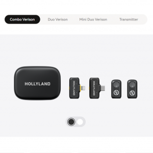 Hollyland – LARK A1 میکروفون یقه ای بی سیم