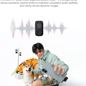 میکروفن بی سیم هالی لند مدل Hollyland Lark A1 Combo با درگاه USB-C و Lightning