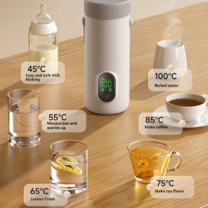 کتری برقی دیجیتال همراه یا سفری Rechargeable Kettle RK-3