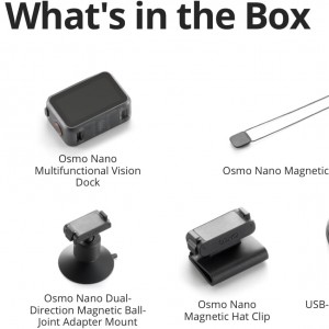 دوربین اسمو نانو دی جی آی (64G) DJI Osmo Nano Action Camera Standard Combo