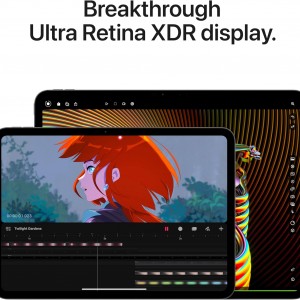 آیپد پرو 13 اینچ M4 اپل مدل iPad Pro 13 inch M4 2024 WiFi ظرفیت 256 گیگابایت وای فای رنگ مشکی فضایی