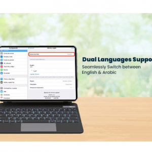 کیبورد تبلت پاورولوژی  آیپد 11 اینچ 2024 اپل Powerology DynaBoard به همراه پایه نگهدارنده MagSafe برای اپل آیپد11 اینچی (M4)