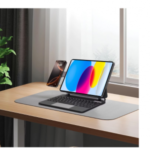 کیبورد تبلت پاورولوژی  آیپد 11 اینچ 2024 اپل Powerology DynaBoard به همراه پایه نگهدارنده MagSafe برای اپل آیپد11 اینچی (M4)
