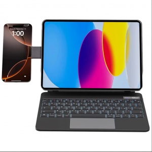 کیبورد تبلت پاورولوژی  آیپد 11 اینچ 2024 اپل Powerology DynaBoard به همراه پایه نگهدارنده MagSafe برای اپل آیپد11 اینچی (M4)