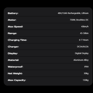 دوچرخه برقی گلتیج مدل Goaltage EBK01 EcoMotion