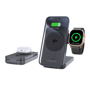 پاوربانک پاورولوژی مدل PPBCHA35-BK ظرفیت 10000 میلی آمپر ساعت