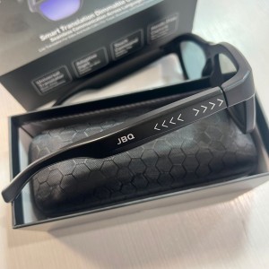 عینک هوشمند JBQ با قابلیت ترجمه چند حالته پخش موسیقی و لنزهای الکترو کرومیک تغییر رنگ دهنده