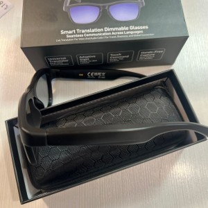 عینک هوشمند JBQ با قابلیت ترجمه چند حالته پخش موسیقی و لنزهای الکترو کرومیک تغییر رنگ دهنده