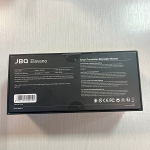 عینک هوشمند JBQ با قابلیت ترجمه چند حالته پخش موسیقی و لنزهای الکترو کرومیک تغییر رنگ دهنده