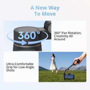 پایه نگهدارنده لرزشگیر یا گیمبال گوشی موبایل دی جی آی  مدل  Gimbal Stabilizer DJI OSMO MOBILE 7P