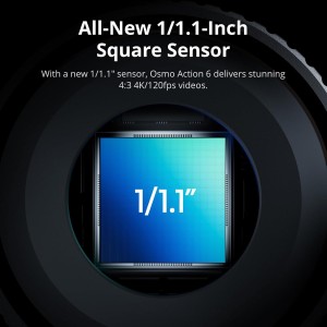دوربین دی‌جی‌آی اوسمو اکشن اکشن 6 استاندارد کمبو مدل DJI Osmo Action 6 Standard Combo