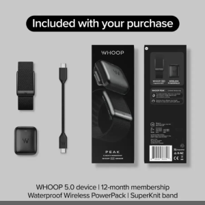 دستبند هوشمند ورزشی هوپ مدل Whoop PEAK 5.0 + اشتراک ۱۲ ماهه