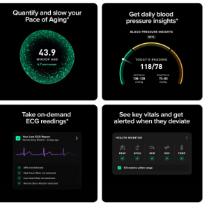 دستبند هوشمند ورزشی هوپ مدل  Whoop LIFE MG SENSOR+ اشتراک ۱۲ ماهه