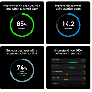 دستبند هوشمند ورزشی هوپ مدل  Whoop LIFE MG SENSOR+ اشتراک ۱۲ ماهه
