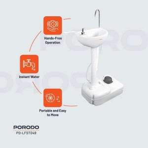روشویی مخزن دار قابل حمل پرودو مدل PORODO PORTABLE HANDWASH STATION PD-LFS049