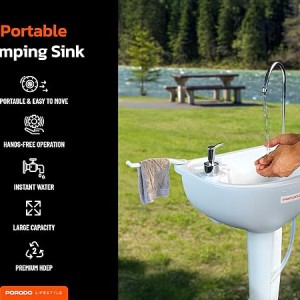 روشویی مخزن دار قابل حمل پرودو مدل PORODO PORTABLE HANDWASH STATION PD-LFS049