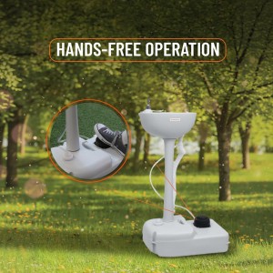 روشویی مخزن دار قابل حمل پرودو مدل PORODO PORTABLE HANDWASH STATION PD-LFS049