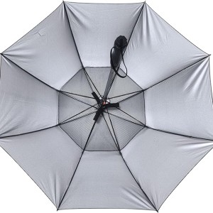 چتر آفتابی و بارنی دارای فن خنک‌کننده و مه مرطوب‌کننده پورودو PORODO Cool Mist Umbrella