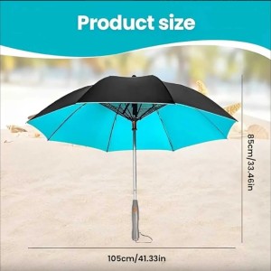 چتر آفتابی و بارنی دارای فن خنک‌کننده و مه مرطوب‌کننده پورودو PORODO Cool Mist Umbrella