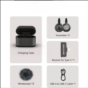 میکروفون بی‌سیم هالی‌لند Hollyland LARK M2S Combo تایپ C