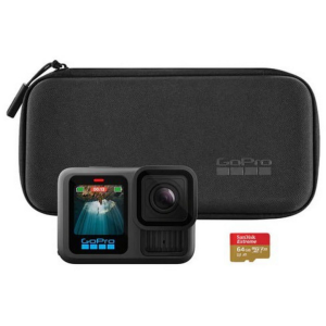 دوربین فیلم برداری ورزشی گوپرو مدل GoPro Hero 13 Black Special Bundle همراه مموری کارت 64 گیگ و کیف