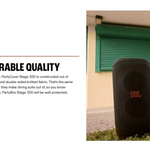 کیف و کاور اورجینال اسپیکر جی بی ال پارتی باکس 320 JBL PartyCover stage 320 for JBL Partybox stage