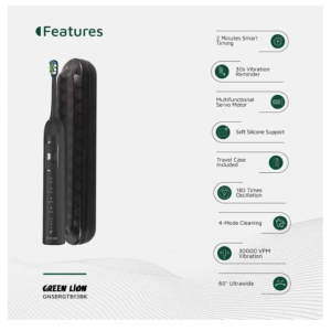 مسواک برقی گرین لاین مدل SMART BRUSH 60 ULTRAWIDE