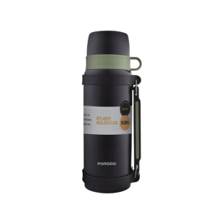 فلاسک کمپینگ پرودو مدل Porodo OUTLANDER LFS157-BK ظرفیت 1.8 لیتر
