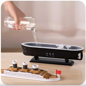 دستگاه بخورسرد و آروماتراپی مدل JELLYFISH AROMA DIFFUSER طرح کشتی تایتانیک