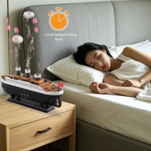 دستگاه بخور سرد آروماتراپی و خوشبوکننده هوای طرح کشتی تایتانیک با ریموت کنترل Jellyfish Aroma Diffuser 299