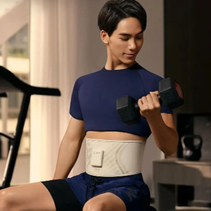 کمربند لاغری همراه با ماساژور الکتریکی اس کی جی Skg Abdominal Fitness Belt GS300