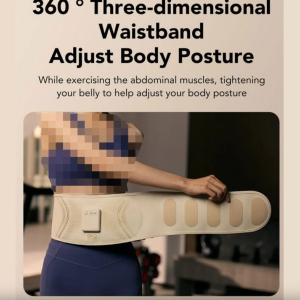 کمربند لاغری همراه با ماساژور الکتریکی اس کی جی Skg Abdominal Fitness Belt GS300