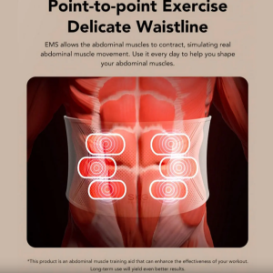 کمربند لاغری همراه با ماساژور الکتریکی اس کی جی Skg Abdominal Fitness Belt GS300