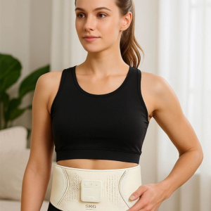 کمربند لاغری همراه با ماساژور الکتریکی اس کی جی Skg Abdominal Fitness Belt GS300