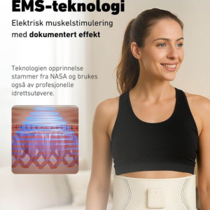 کمربند لاغری همراه با ماساژور الکتریکی اس کی جی Skg Abdominal Fitness Belt GS300