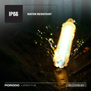 چراغ کمپی مگنتی و منعطف پرودو Porodo Lifestyle Inflatable Outdoor Magnetic Tube Light