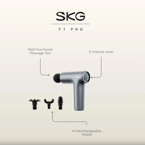 ماساژور تفنگی شارژی اس کا جی SKG مدل F1 Pro