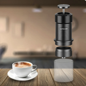 اسپرسوساز سفری لپرسو مدل کف ساز LePRESSO LPCFFM4IN1BK