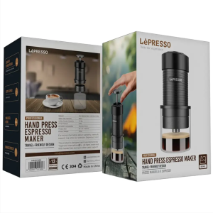 اسپرسوساز دستی قابل حمل لپرسو Lepresso Hand Press Espresso Maker LPRJPCMBK